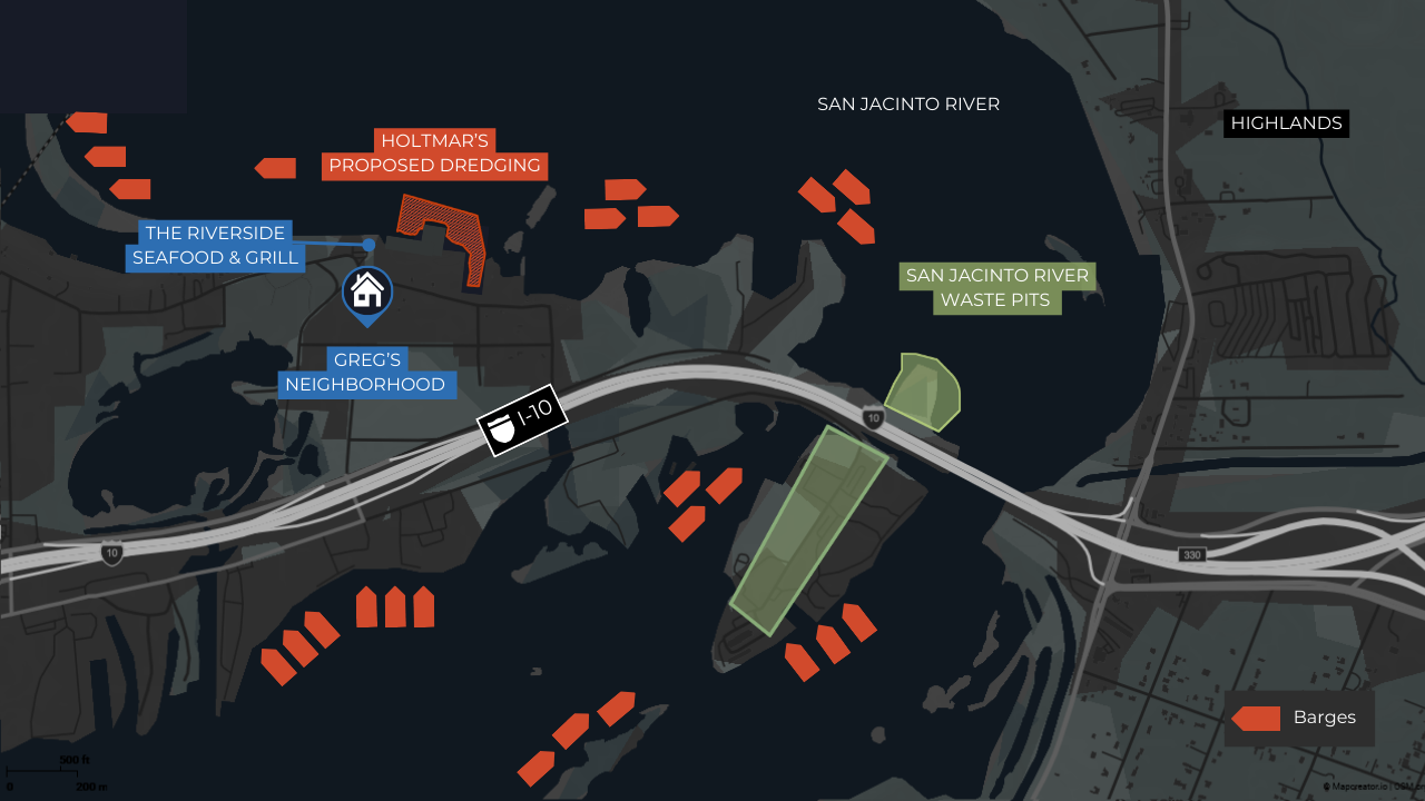 Greg's neighborhood.