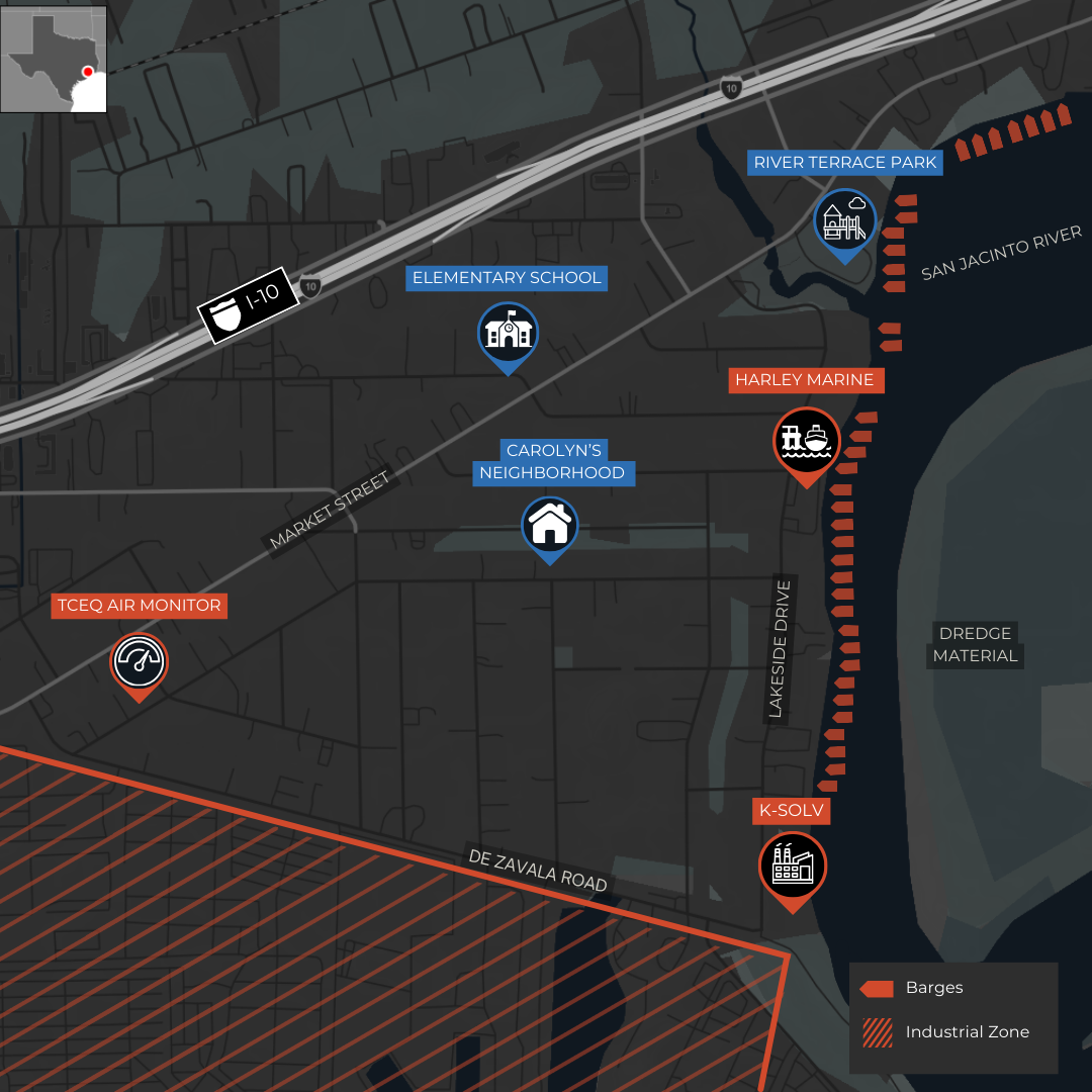 Carolyn Stone's neighborhood.